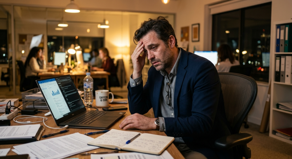 Stress på arbejdspladsen: Årsager, tegn og løsninger